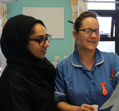 Work experience, nursing and midwifery 