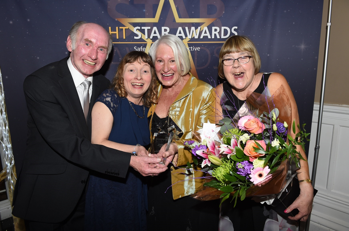 Star awards, volunteers, star award winners, Learners Lounge cafe, BGTH